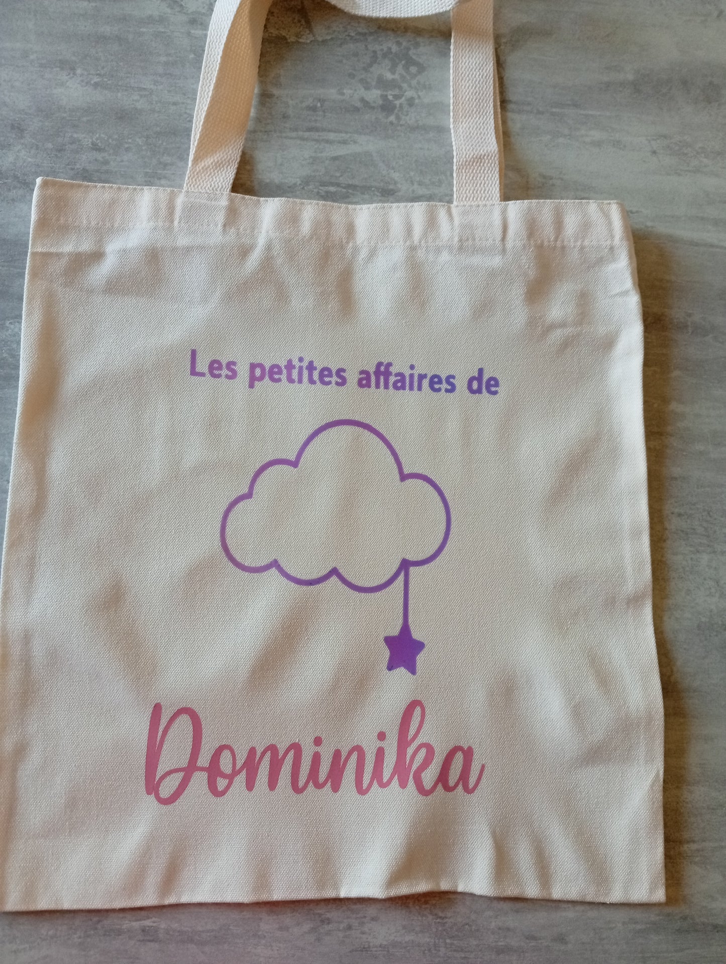 👜 Tote bag personnalisé – Les petites affaires de…