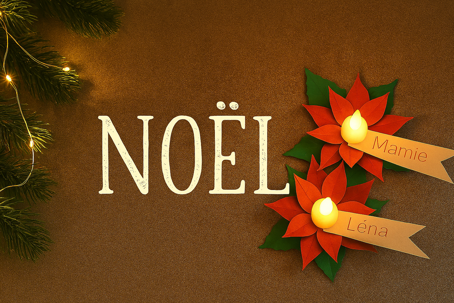 Collections éphémère Noël