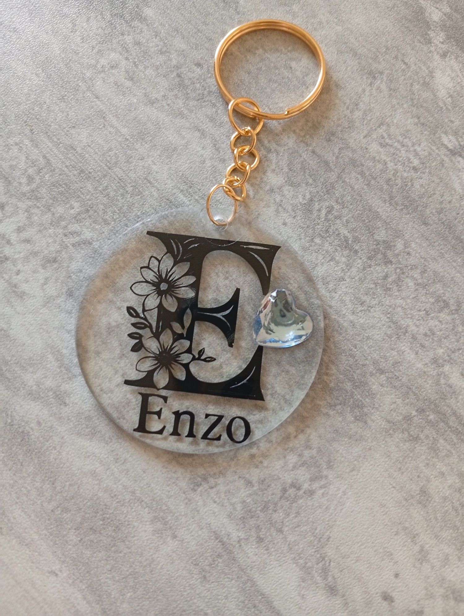 🌿 Porte-clés personnalisé