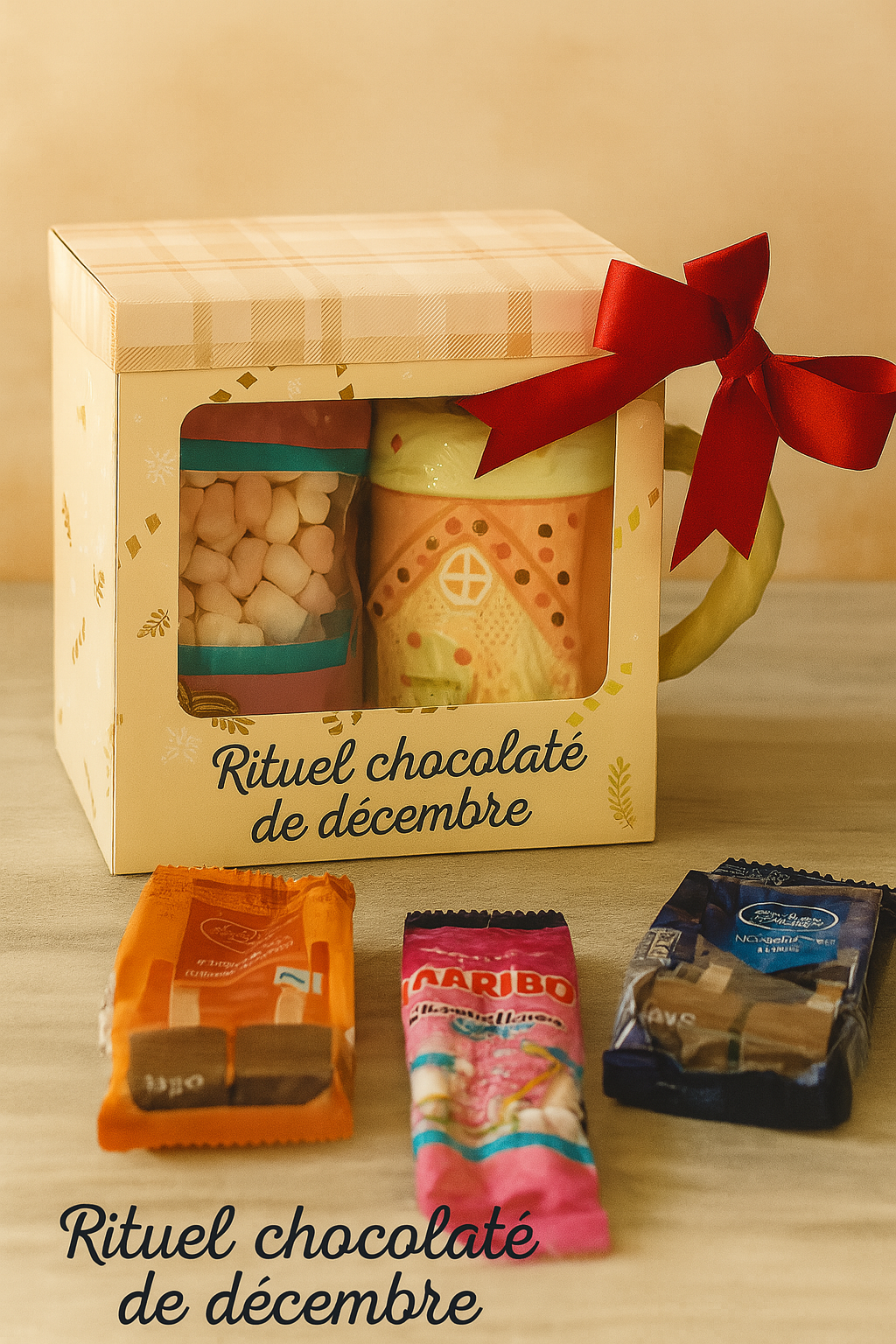 🎁 Box “Rituel chocolaté de décembre”
Création artisanale – Édition limitée