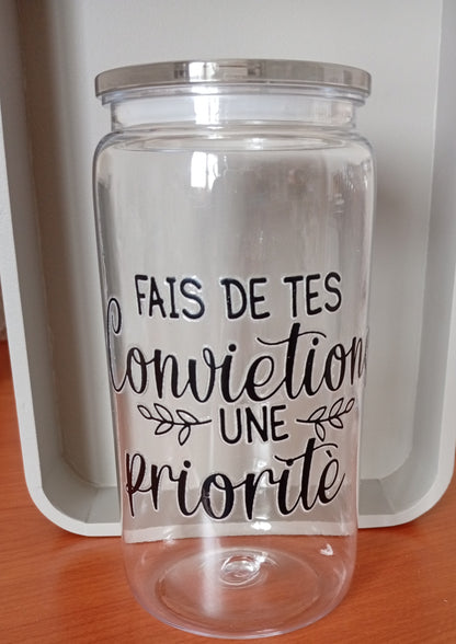 Verre paille citation