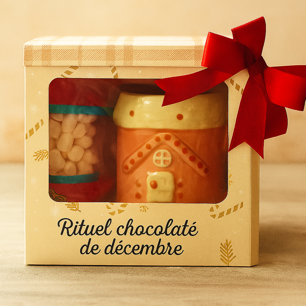 🎁 Box “Rituel chocolaté de décembre”
Création artisanale – Édition limitée