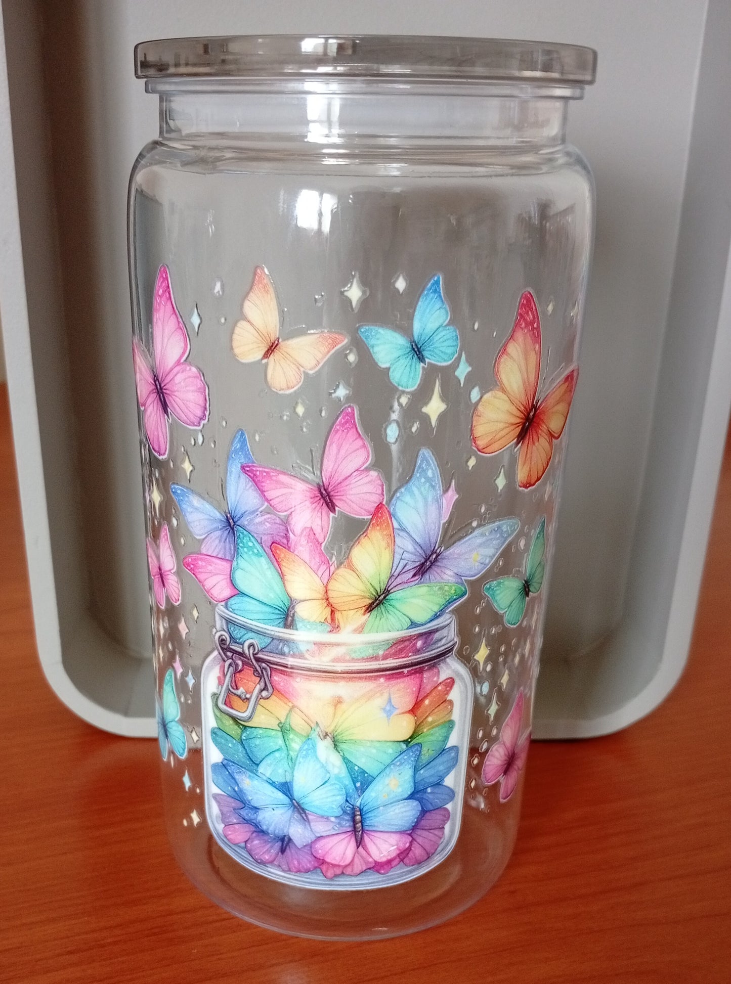 Verre paille Papillon 🦋
