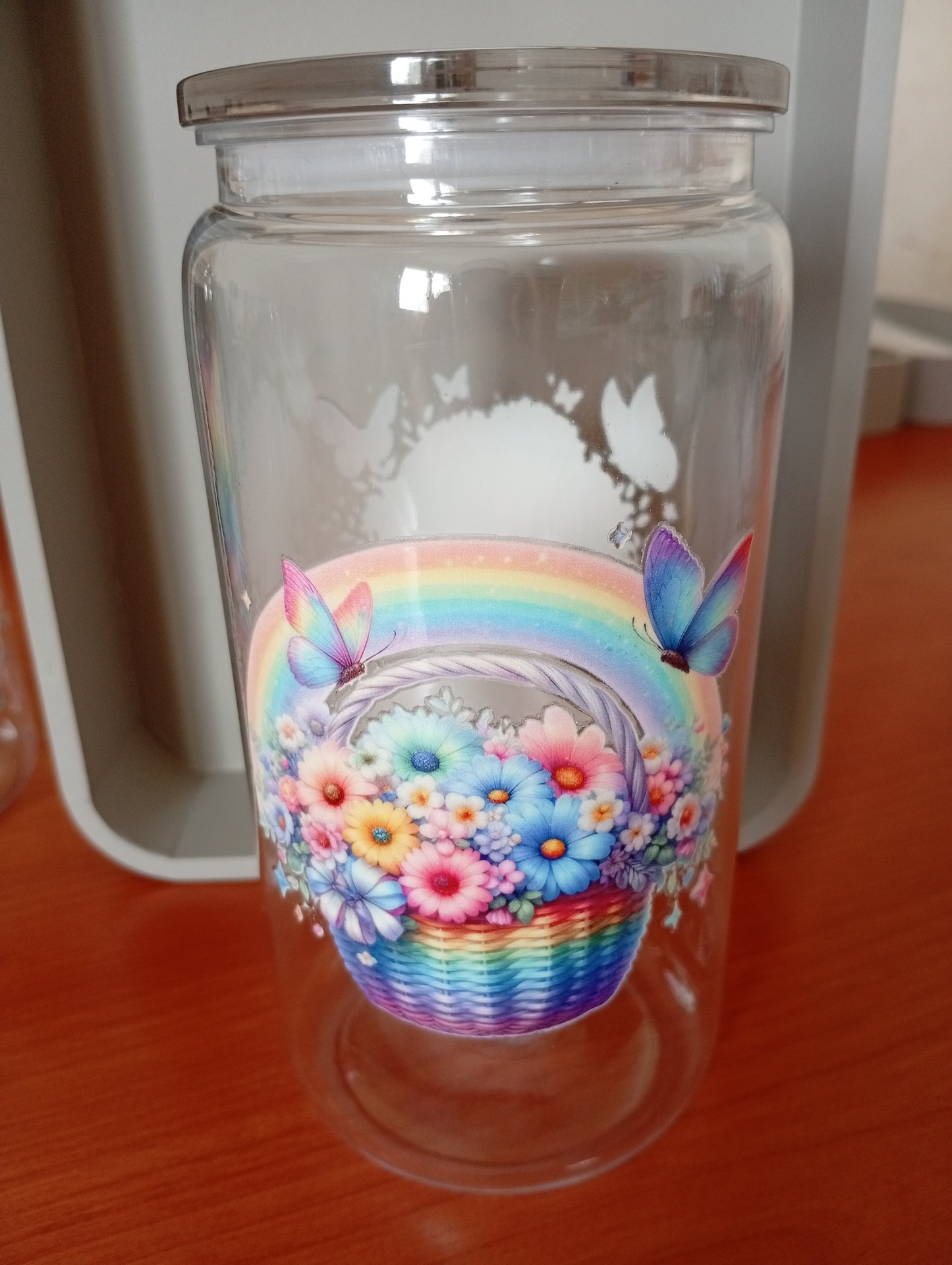 Verre paille Papillon 🦋