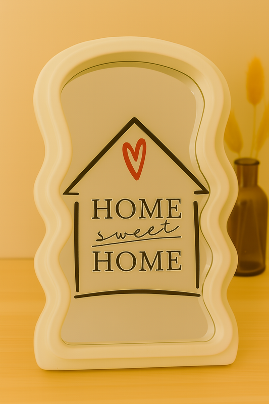 🪞 Miroir déco "Home Sweet Home"
