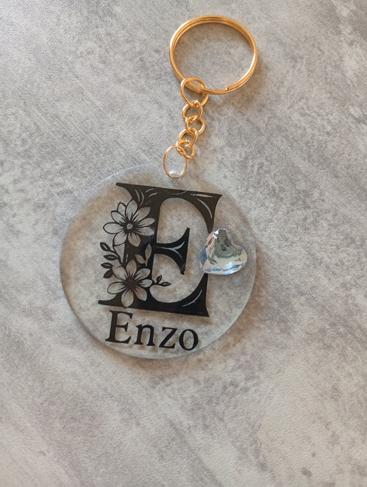 🌿 Porte-clés personnalisé