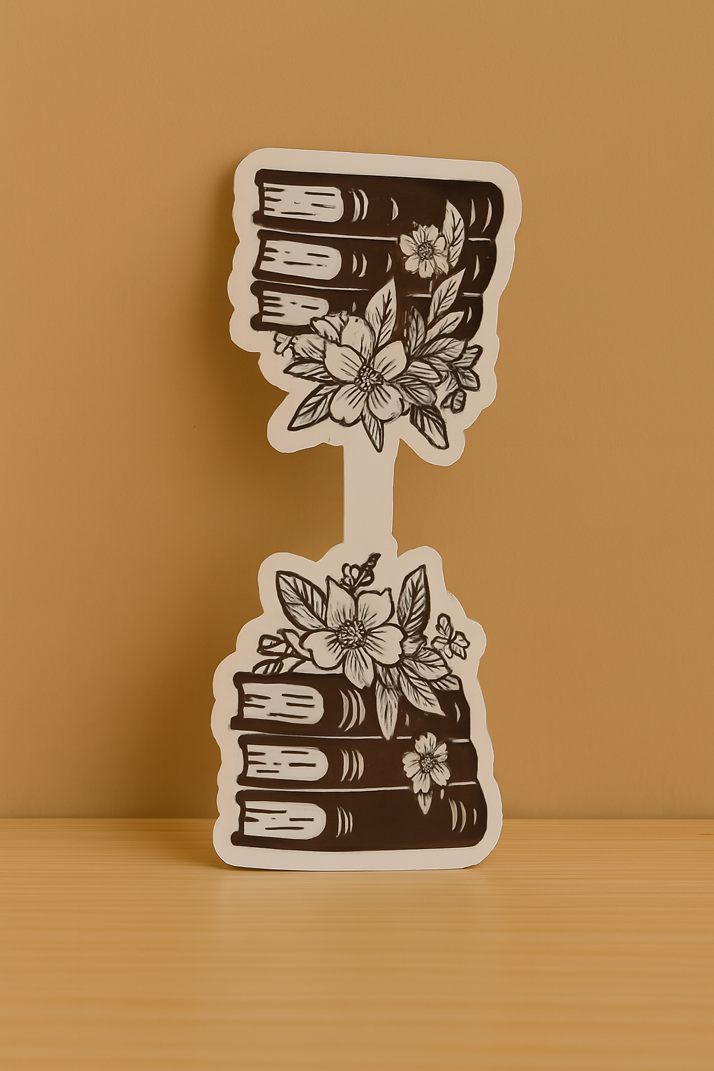 Marque-page florales & livres aimenté