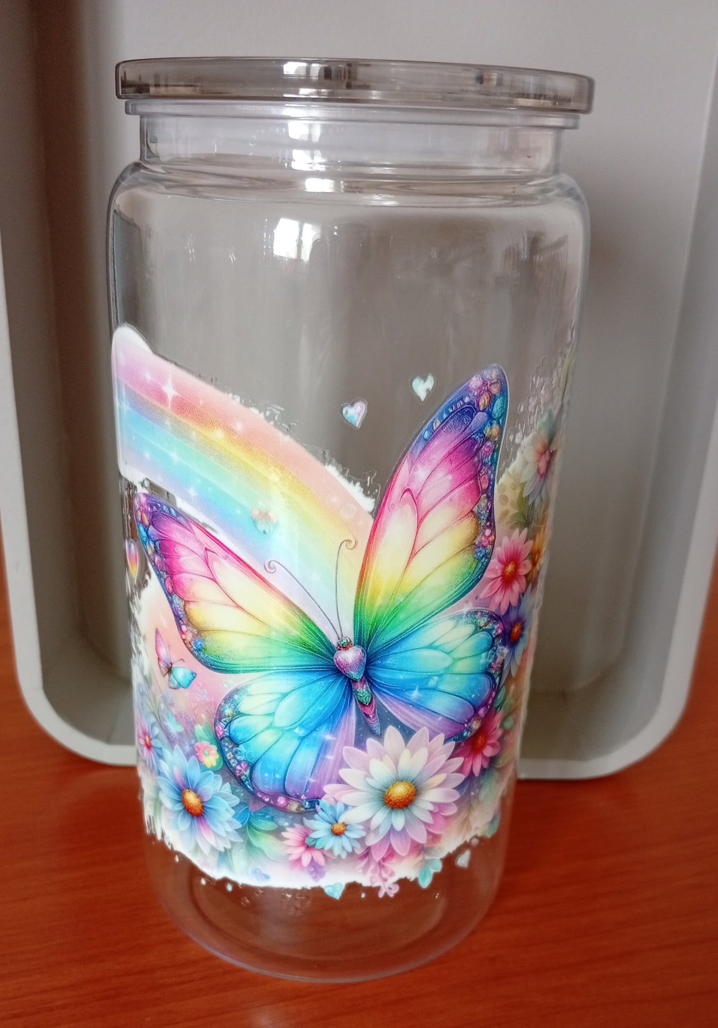 Verre paille Papillon 🦋