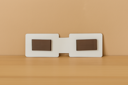 Marque-page aimanté “Tous Unis” – Ruban Rose (Édition 2025)