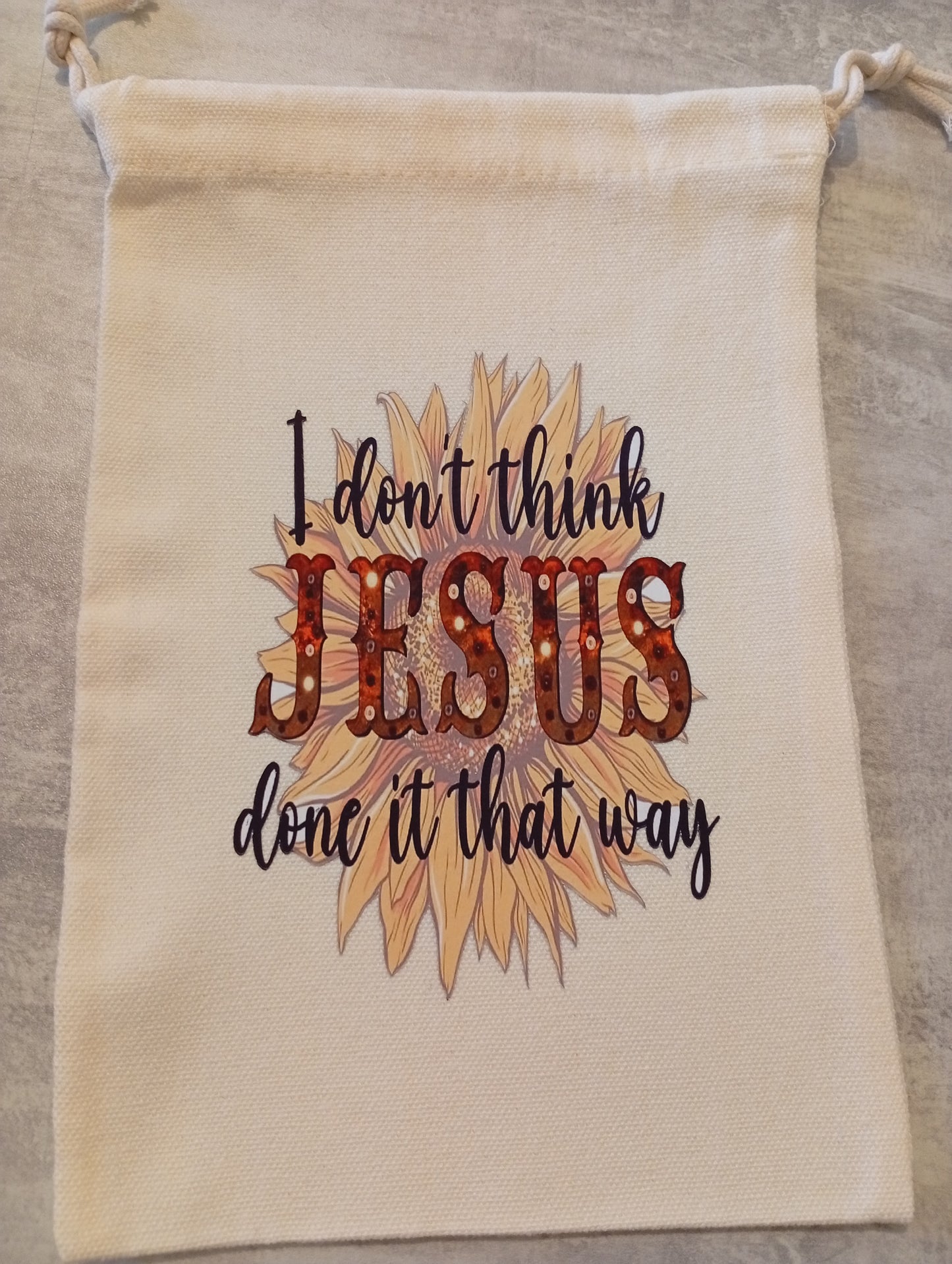 Pochon  avec cordon de serrage