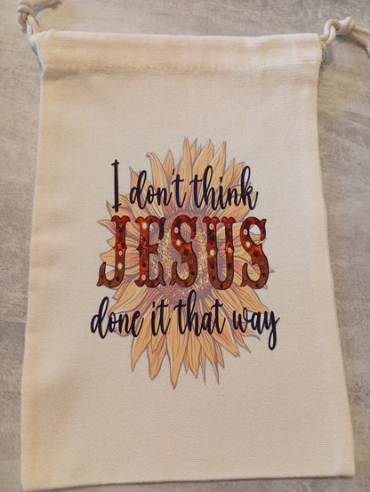 Pochon  avec cordon de serrage